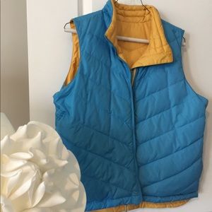 Reversible Goose-Down Puffer Vest